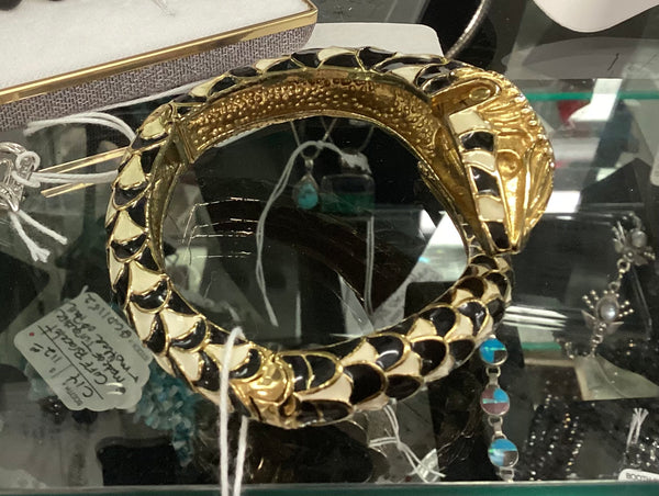 Robert Cavalli Ladies Bracelet Snake Watch