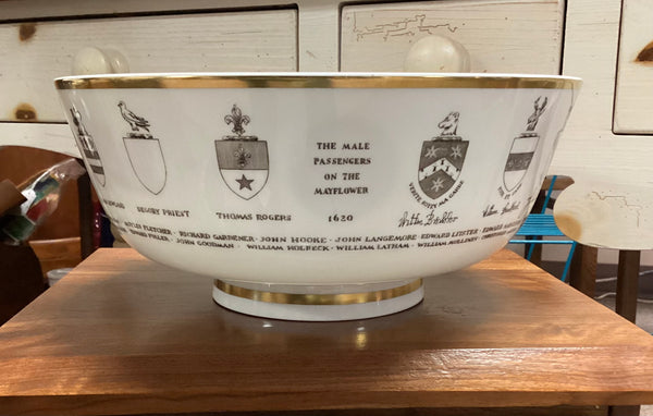 Royal Worcester The Mayflower Bowl 350th Anniversary