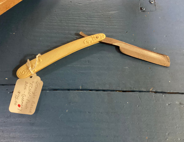 Paul’s Brothers "Echo" Straight Razor Shaver Made in Germany