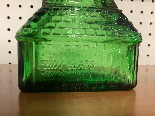 Wheaton N.J. Green Glass Bank Flint Glass Manufacturers