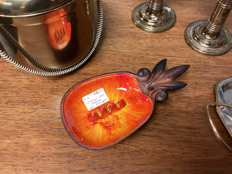Treasure Craft of Hawaii MCM Ceramic Pineapple Ashtray