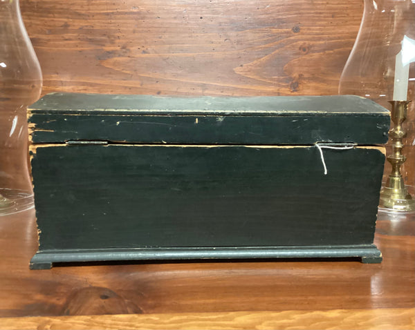 Antique Pine Brides Box w/ Original Paint