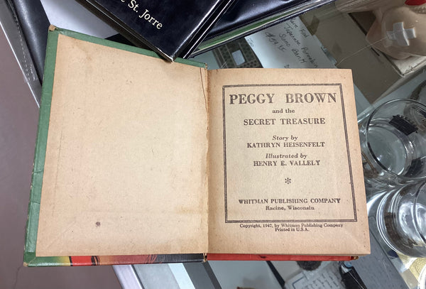 Peggy Brown & the Secret Treasure 1947 Better Little Book