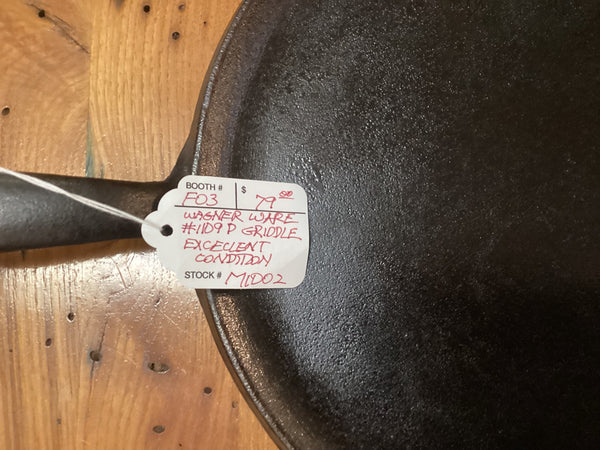 Wagner Ware Cast Iron Griddle #1109D