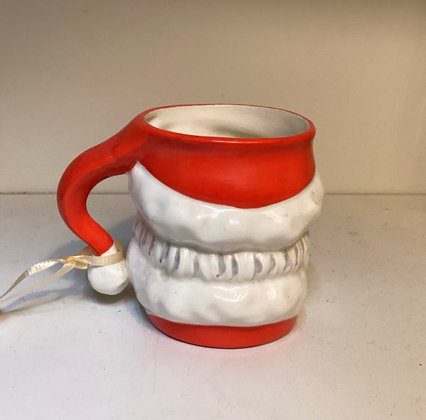 Napco Ceramic Winking Santa Mug