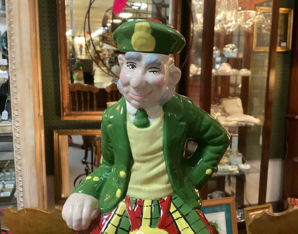 Alberta’s Molds Ceramic Figural Scotsman Scotch Decanter