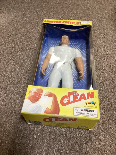 Limited Edition Mr. Clean Action Figure Doll in Box