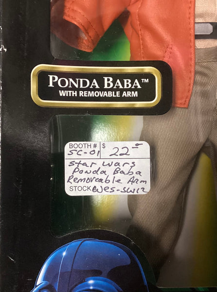 Star Wars Power of the Force Ponda Baba w/ Removeable Arm Action Figure NIB