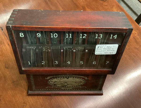 Boye Needle Co. Crochet Hook Store Display Case