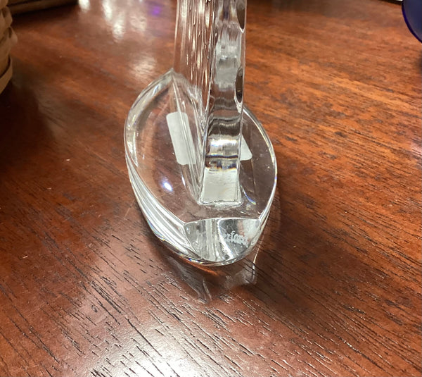 Waterford Crystal Sail Boat Paperweight