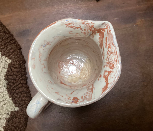 Hand Crafted Mattaponi Indian Reservation Pottery Pitcher