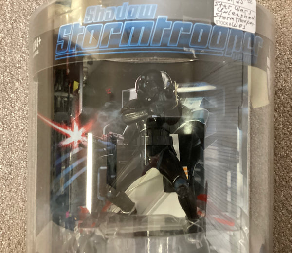Star Wars Unleashed Shadow Stormtrooper Figure NIB