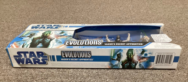 Star Wars The Legacy Collection Evolutions Vader’s Secret Apprentice Action Figure Set NIB