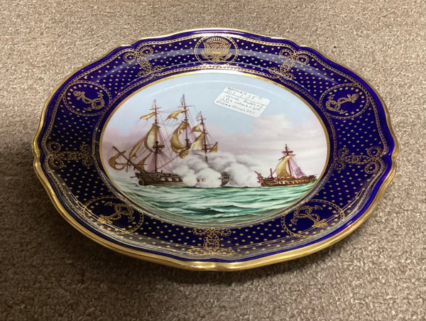 Spode United States Maritime Plate Series Naval Engagements of the War of 1812 No. 3