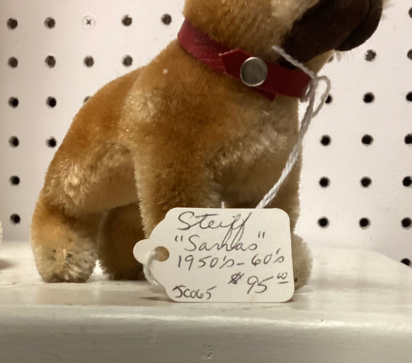 Steiff "Sarras" Plush Boxer Dog