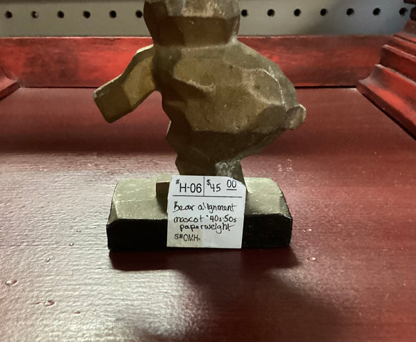 Bear Manufacturing Company 1950’s Advertising Paperweight