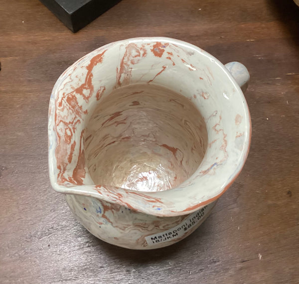 Hand Crafted Mattaponi Indian Reservation Pottery Pitcher