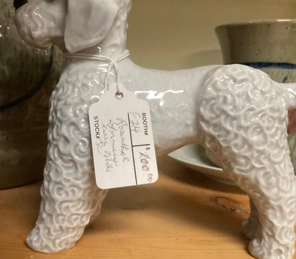 Rosenthal Germany Porcelain Poodle Figurine