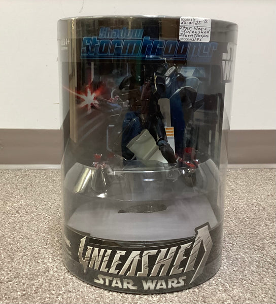 Star Wars Unleashed Shadow Stormtrooper Figure NIB