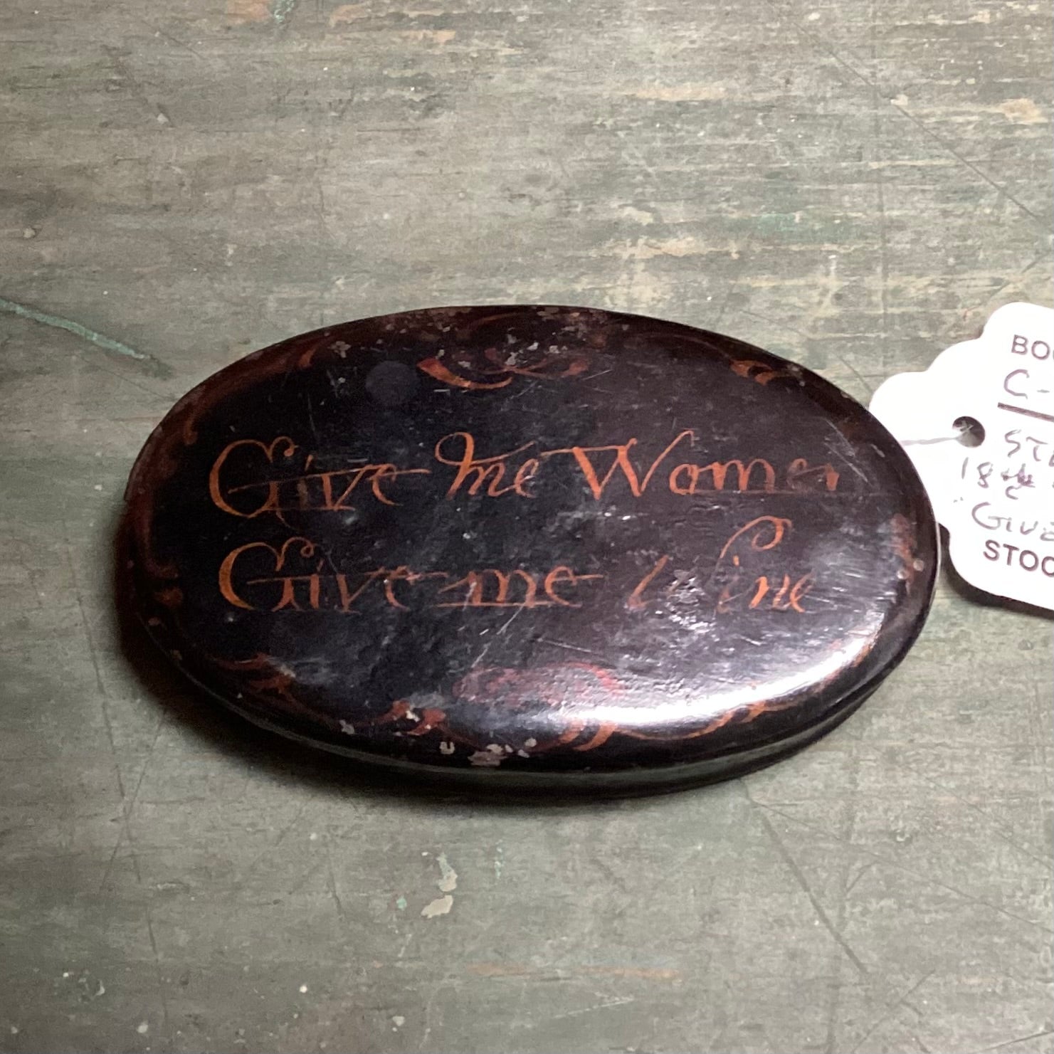 Antique 18th Century Steel Snuff Box