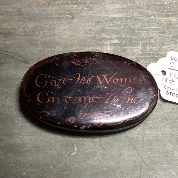 Antique 18th Century Steel Snuff Box