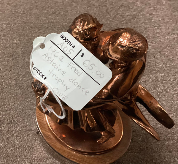 Vintage 1962 Fred Astaire Dance Studio Engraved Trophy
