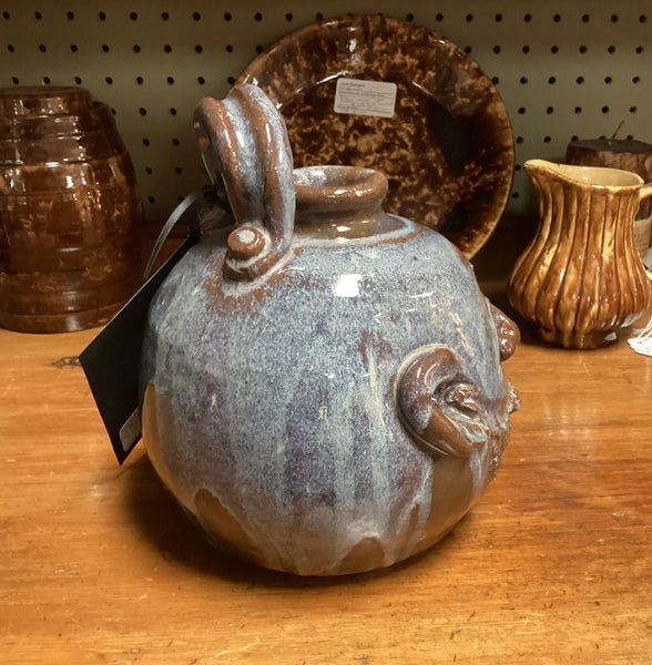 Hand-Crafted Ceramic Face Jug "My Beard Tickles"