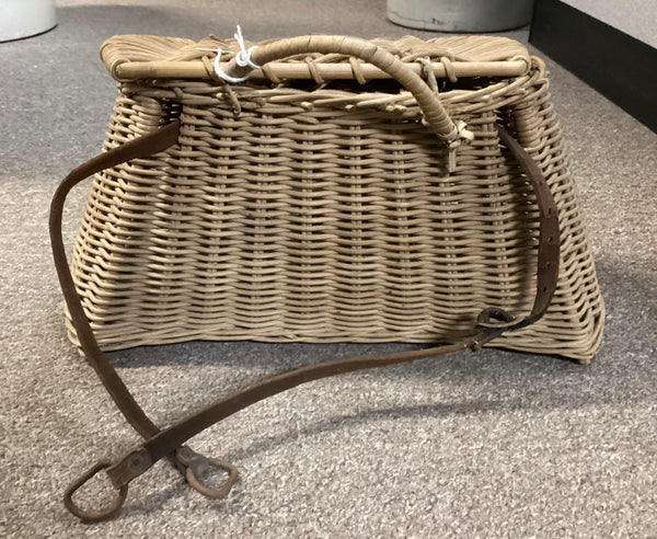 Vintage Wicker Fishing Creel