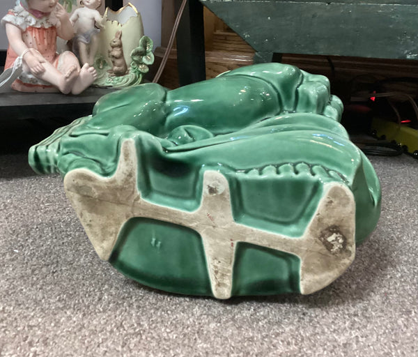 Green Ceramic Horse TV Lamp