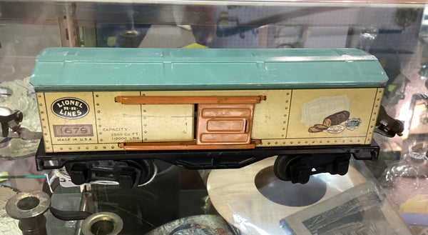 Lionel Trains Pre War #1679 Baby Ruth Box Car
