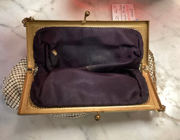 Whiting & Davis Vintage Mesh Purse