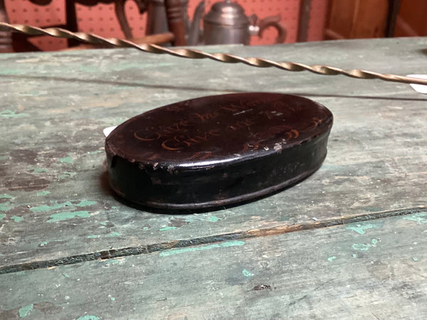 Antique 18th Century Steel Snuff Box