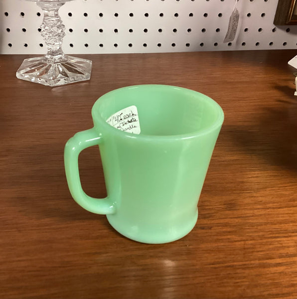 Fire King Jadeite Mug w/ D Handle