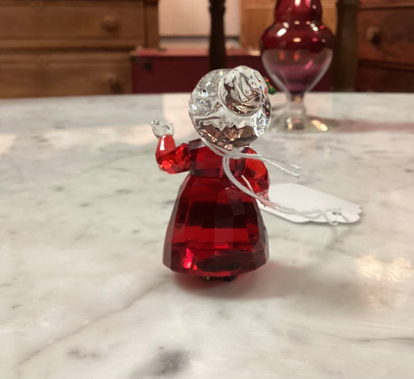 Swarovski Crystal Mrs. Claus Figurine