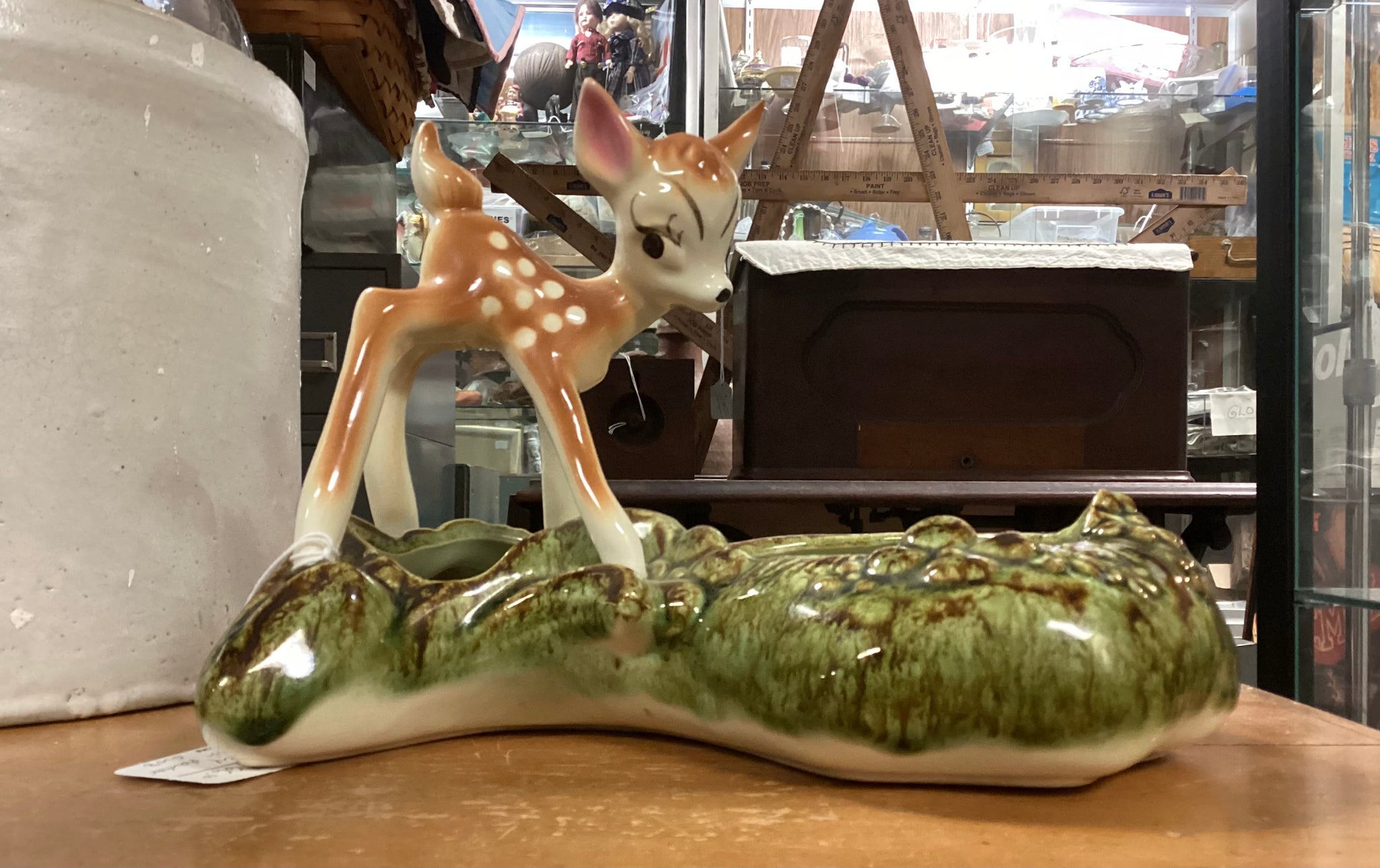 Walt Disney Productions Ceramic Bambi Planter