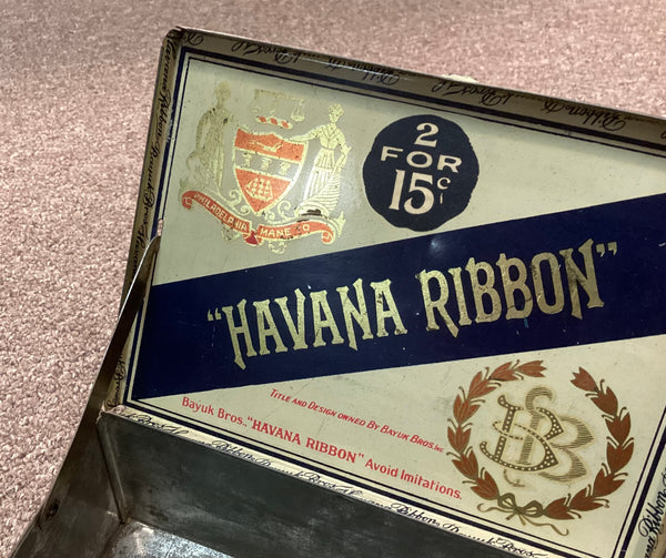 Bayuk Bros Havana Ribbon Cigar Advertising Tin