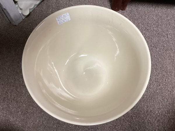 McCoy 12" Mixing Bowl w/ Pink & Blue Striipes