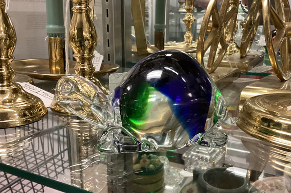 Murano Handblown Art Glass Turtle