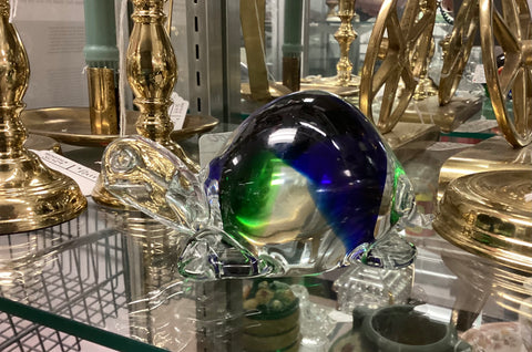Murano Handblown Art Glass Turtle