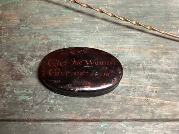 Antique 18th Century Steel Snuff Box