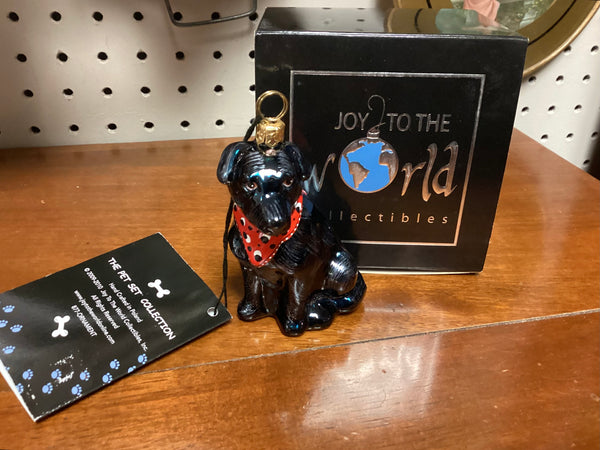 The Pet Set Betty White Signed Black Lab Ornament