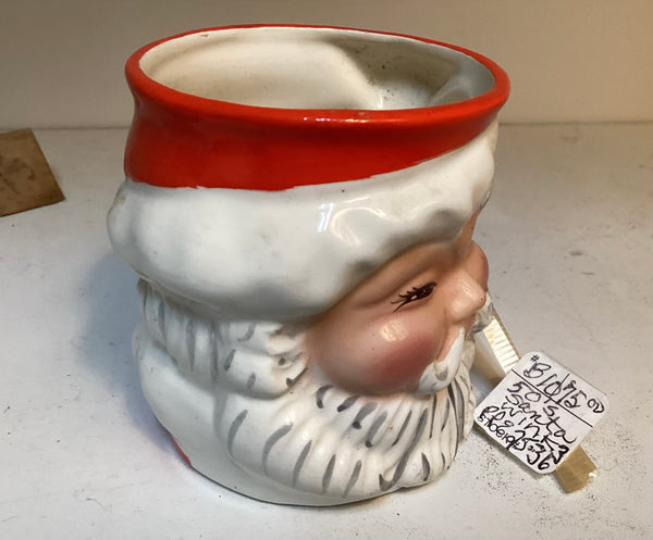 Napco Ceramic Winking Santa Mug