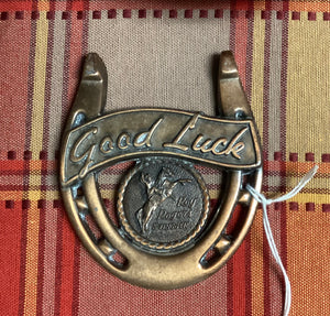 Roy Rogers & Trigger Good Luck Horseshoe Souvenir