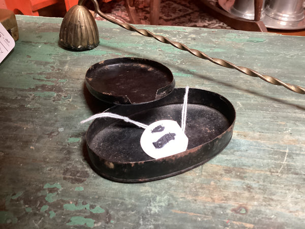 Antique 18th Century Steel Snuff Box