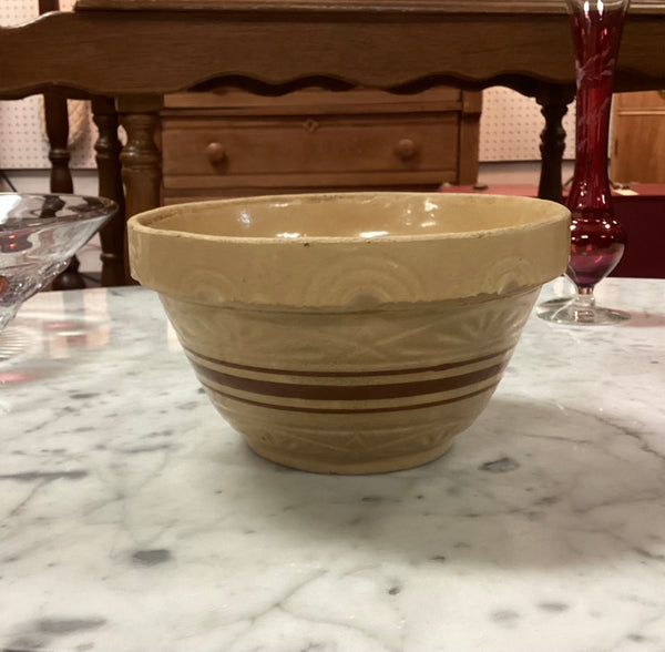 Yelloware Banded Mixing Bowl