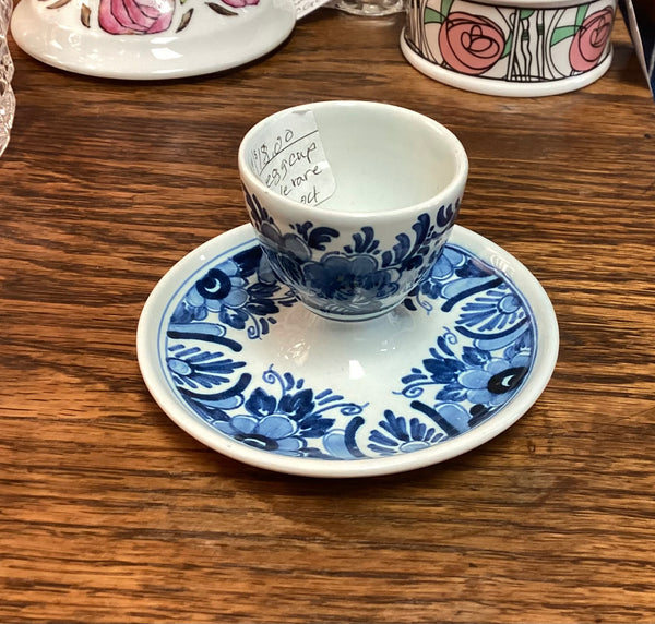 Delft Saucer Egg Cup