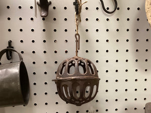 Antique Cast Iron String Holder