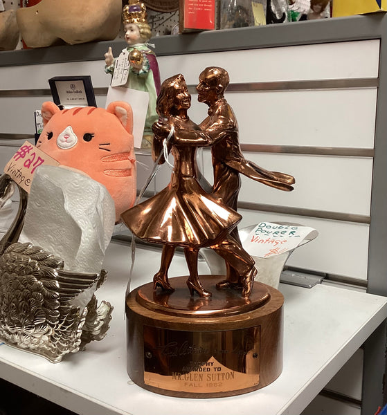 Vintage 1962 Fred Astaire Dance Studio Engraved Trophy