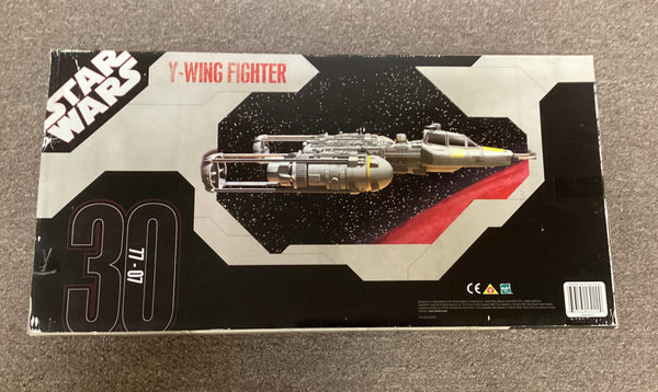 Collectible Star Wars Y-Wing Fighter w/ Pilot & R5-F7 Droid Play Set NIB