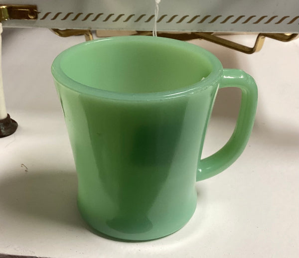 Fire King Jadeite Mug w/ D Handle